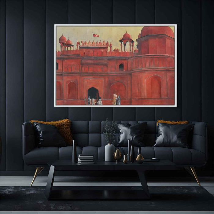 Abstract Red Fort #109 - Kanvah