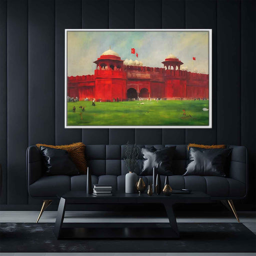 Abstract Red Fort #119 - Kanvah