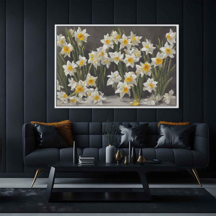 Contemporary Oil Daffodils #116 - Kanvah