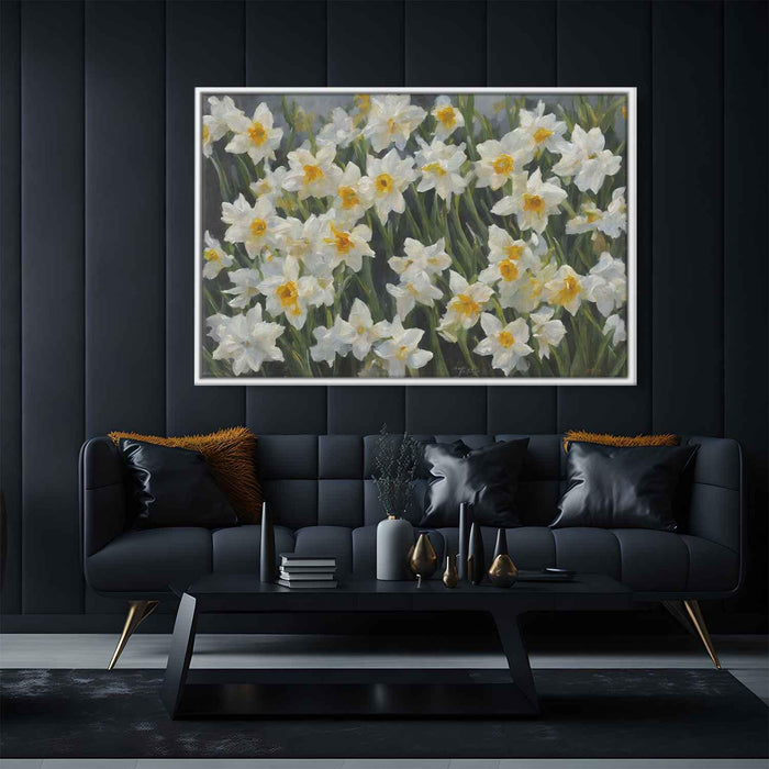 Contemporary Oil Daffodils #129 - Kanvah