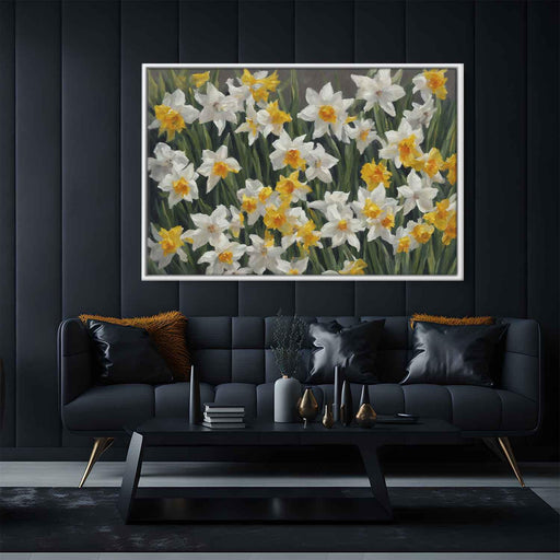 Contemporary Oil Daffodils #137 - Kanvah