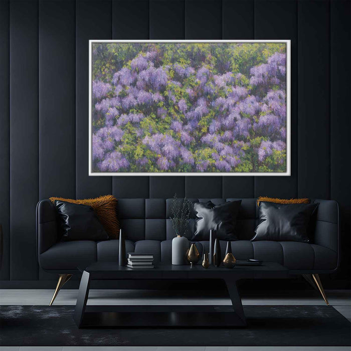 Cubist Oil Wisteria #129 - Kanvah