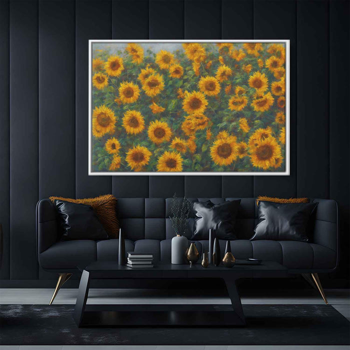 Enchanting Abstract Sunflowers #109 - Kanvah