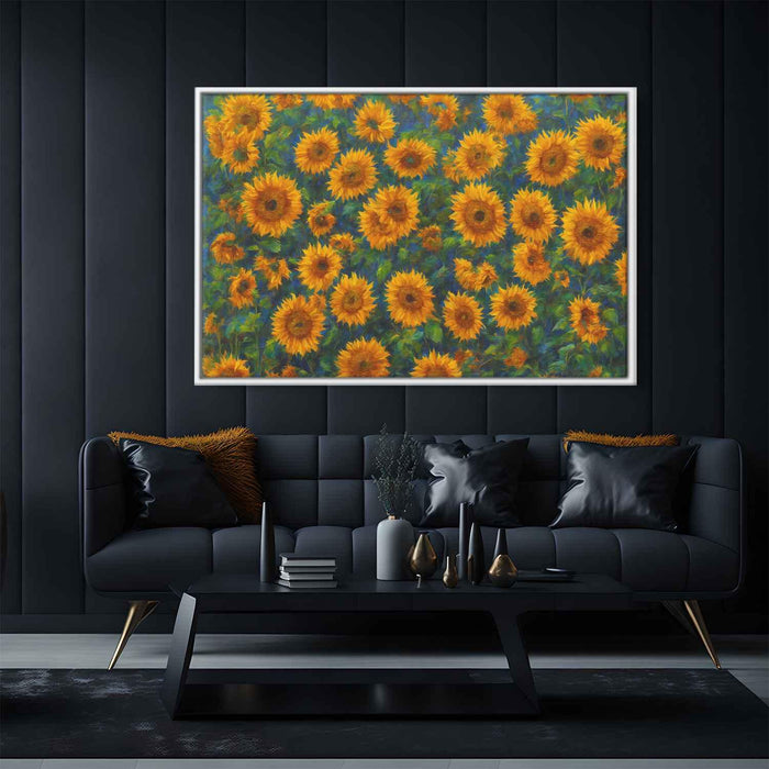 Enchanting Abstract Sunflowers #116 - Kanvah