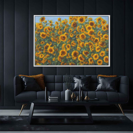 Enchanting Abstract Sunflowers #119 - Kanvah
