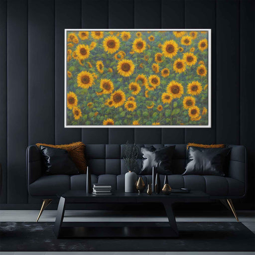 Enchanting Abstract Sunflowers #120 - Kanvah