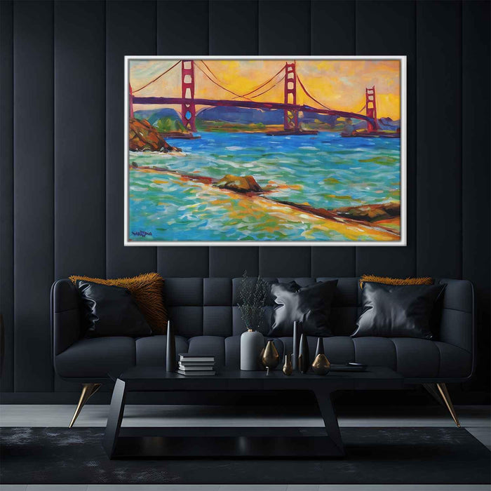 Impressionism Golden Gate Bridge #109 - Kanvah