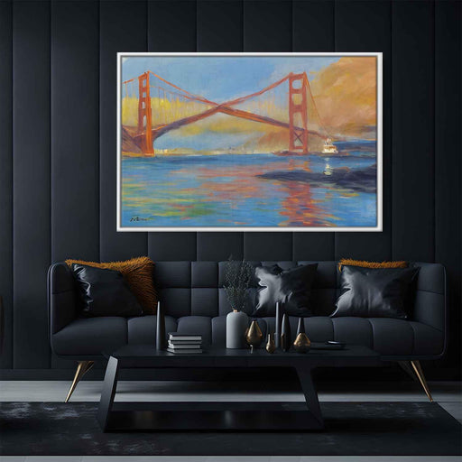 Impressionism Golden Gate Bridge #116 - Kanvah