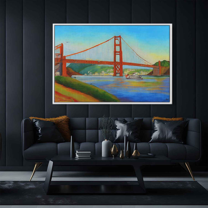 Impressionism Golden Gate Bridge #125 - Kanvah