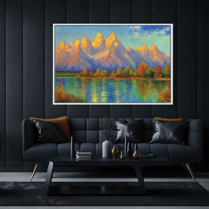 Impressionism Grand Tetons #138 - Kanvah