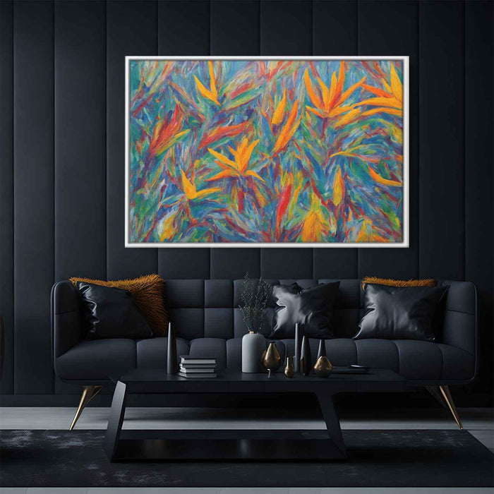 Impressionist Oil Birds of Paradise #139 - Kanvah