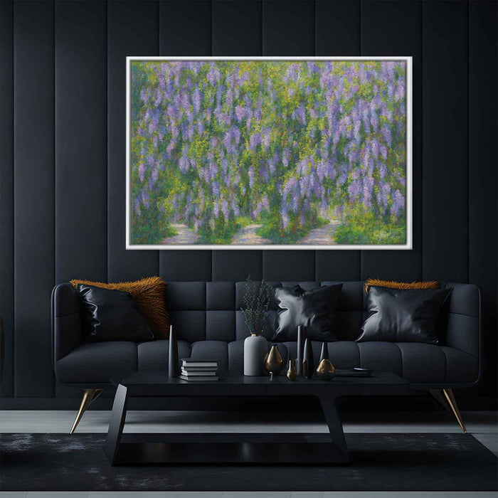 Impressionist Oil Wisteria #109 - Kanvah