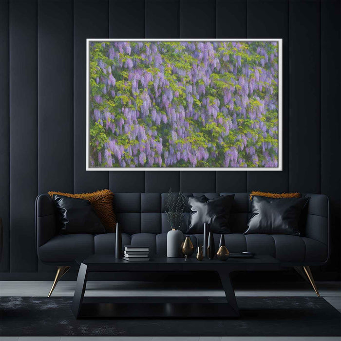 Impressionist Oil Wisteria #137 - Kanvah