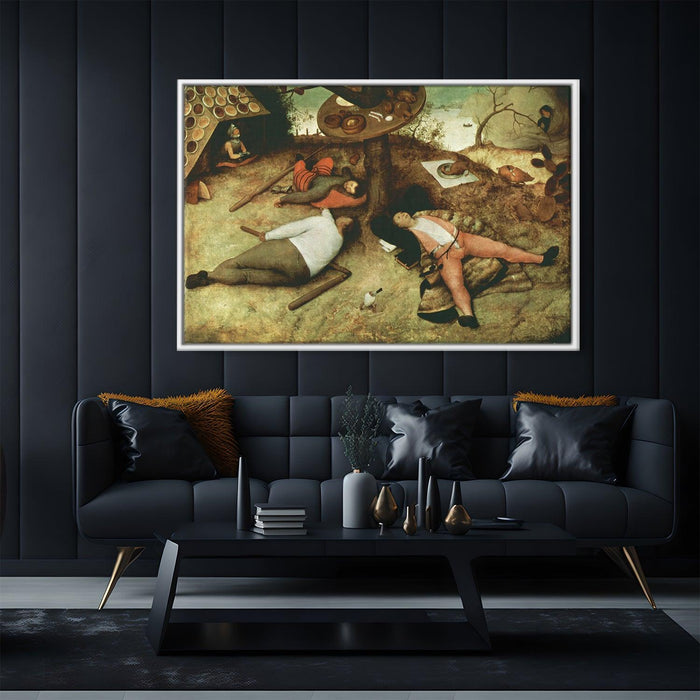 Land of Cockaigne by Pieter Bruegel the Elder - Canvas Artwork