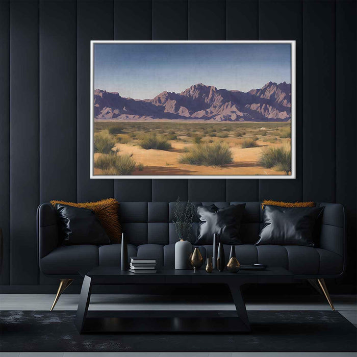 Line Art Desert Mountains #116 - Kanvah