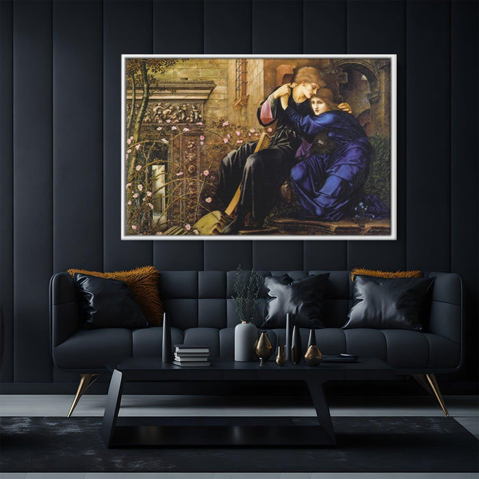 Love Among the Ruins by Edward Burne-Jones - Canvas Artwork