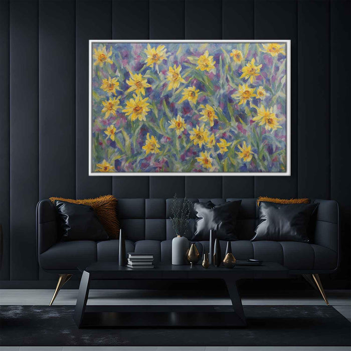 Modern Oil Daffodils #137 - Kanvah