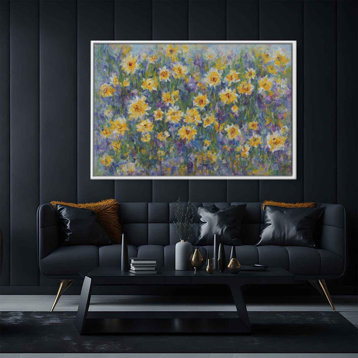 Modern Oil Daffodils #139 - Kanvah