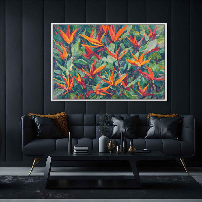 Birds of Paradise Oil Painting #104 - Kanvah