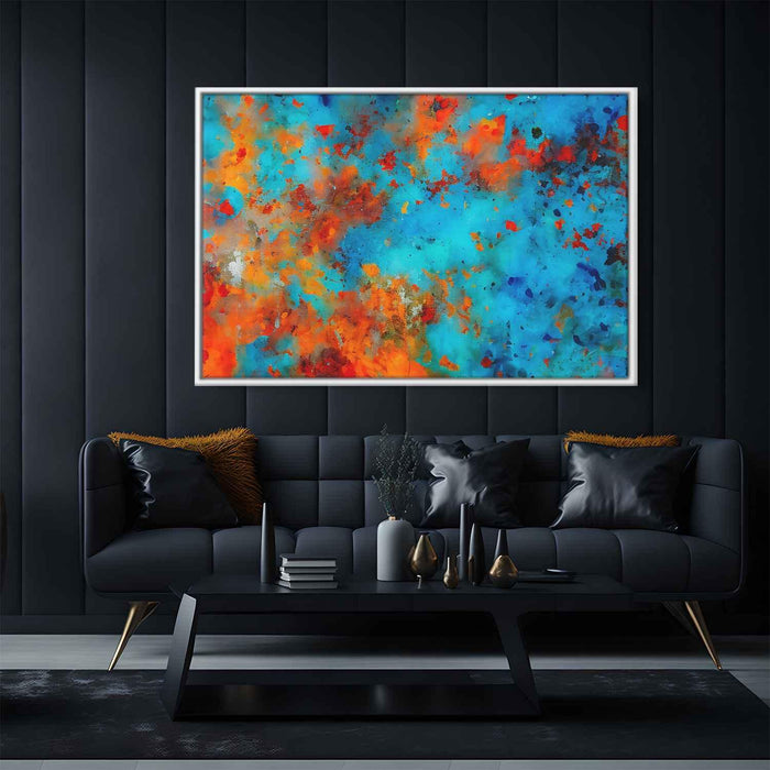 Orange Abstract Splatter #119 - Kanvah