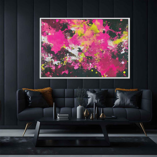 Pink Abstract Splatter #119 - Kanvah