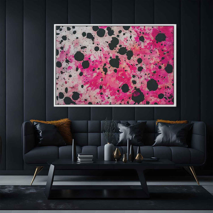 Pink Abstract Splatter #129 - Kanvah