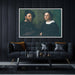 Portrait of Andrea Navagero and Agostino Beazzano by Raphael - Canvas Artwork