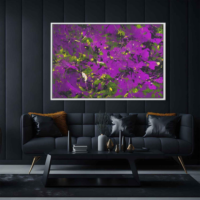 Purple Abstract Splatter #116 - Kanvah