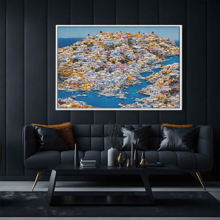 Abstract Santorini #109 - Kanvah