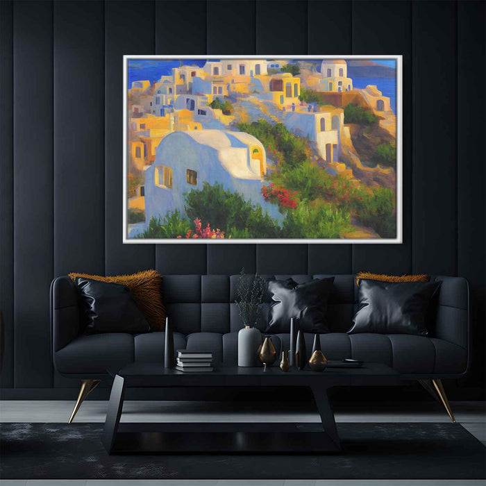 Impressionism Santorini #104 - Kanvah
