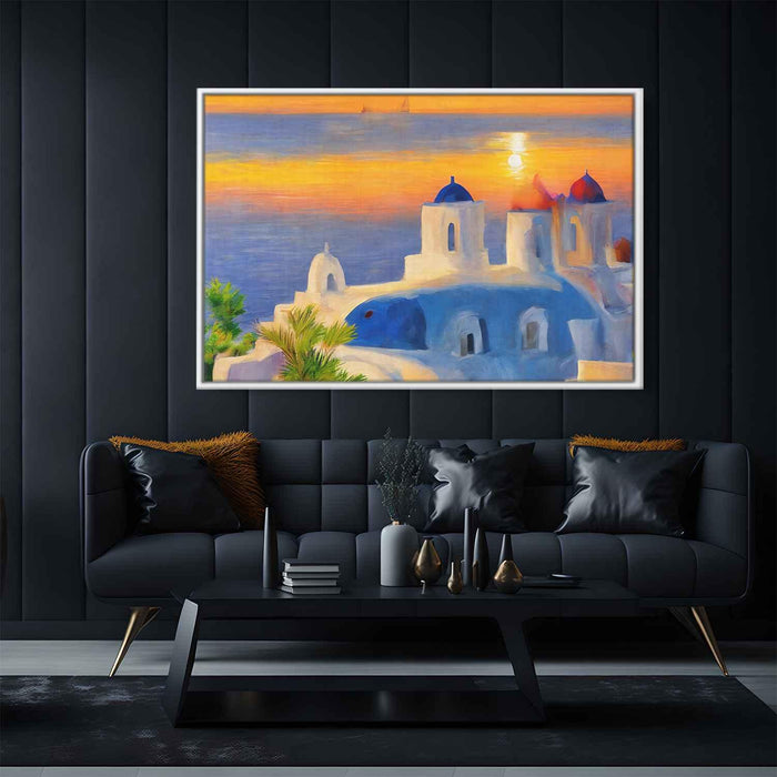 Impressionism Santorini #109 - Kanvah