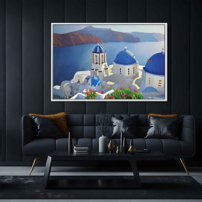 Impressionism Santorini #119 - Kanvah