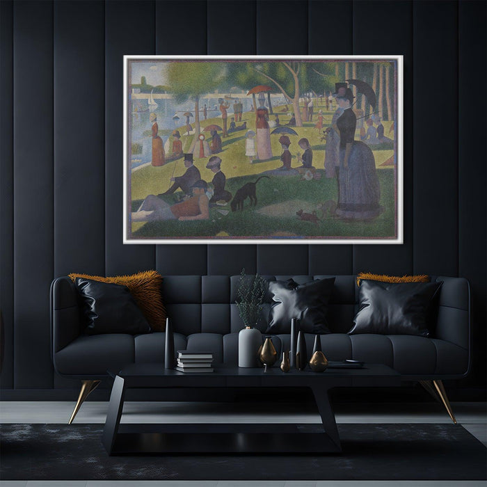 Sunday Afternoon on the Island of La Grande Jatte by Georges Seurat - Canvas Artwork