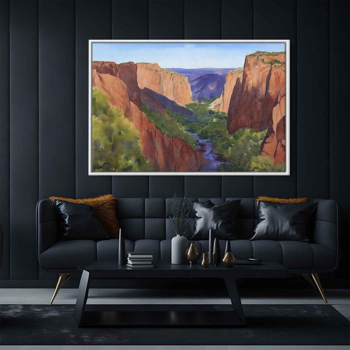 Watercolor Black Canyon of Gunnison #129 - Kanvah