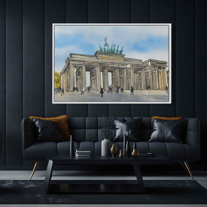 Watercolor Brandenburg Gate #104 - Kanvah