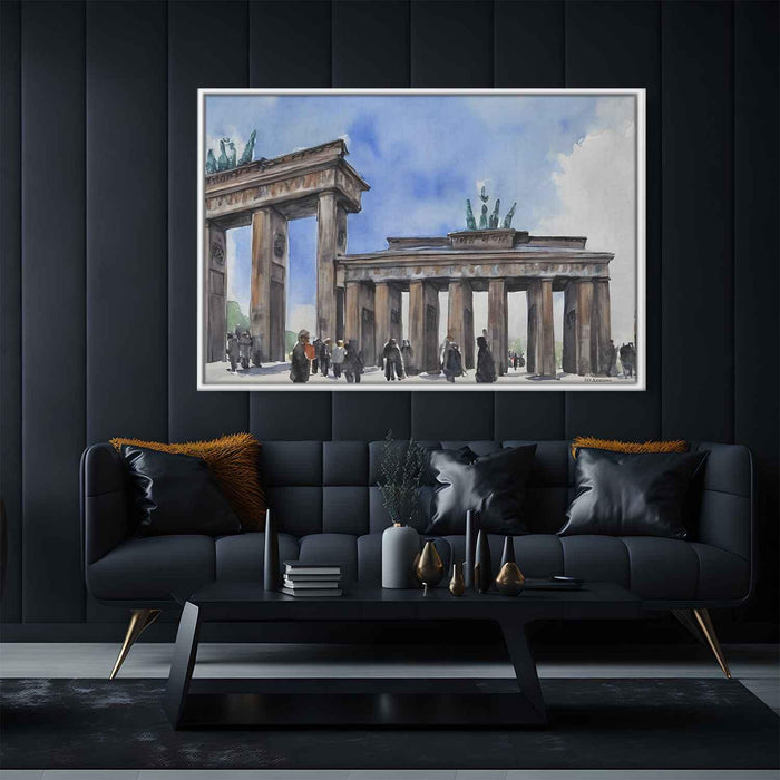 Watercolor Brandenburg Gate #116 - Kanvah