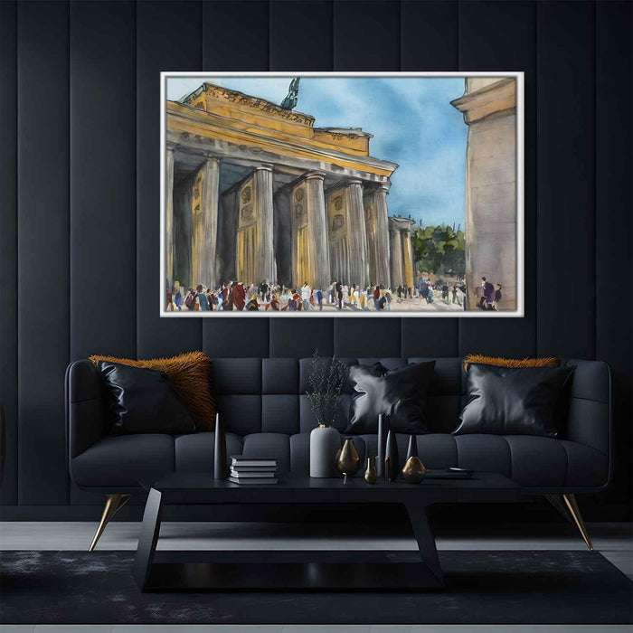 Watercolor Brandenburg Gate #125 - Kanvah