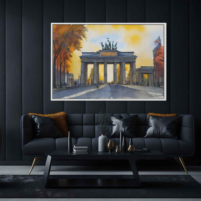 Watercolor Brandenburg Gate #129 - Kanvah