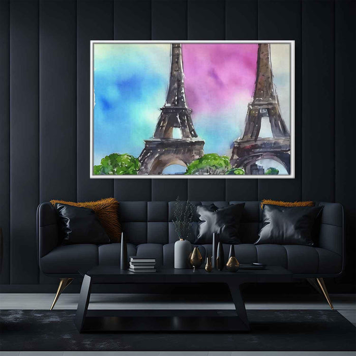 Watercolor Eiffel Tower #116 - Kanvah
