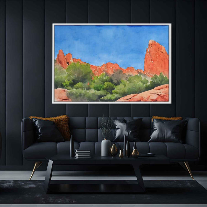 Watercolor Garden of Gods #119 - Kanvah