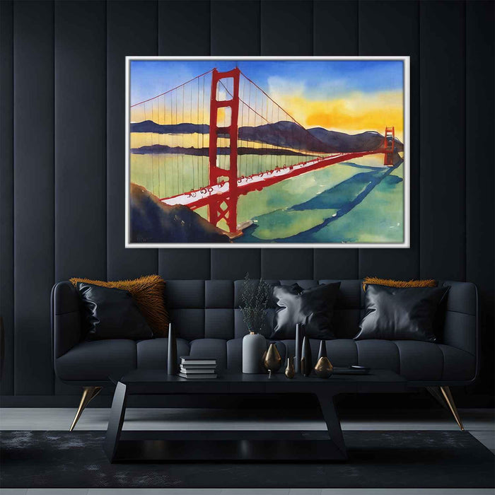 Watercolor Golden Gate Bridge #125 - Kanvah