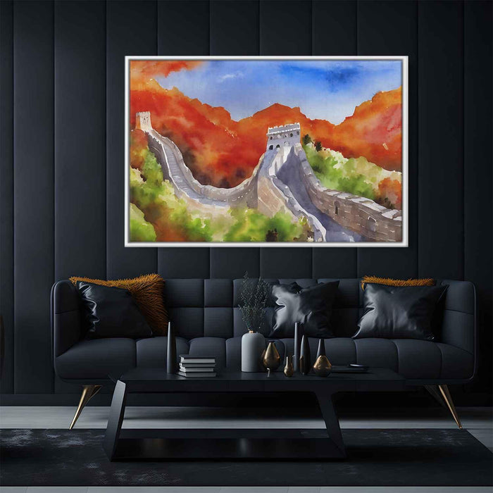 Watercolor Great Wall of China #109 - Kanvah