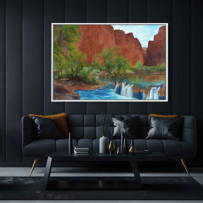 Watercolor Havasu Falls #104 - Kanvah