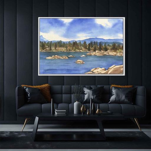 Watercolor Lake Tahoe #109 - Kanvah