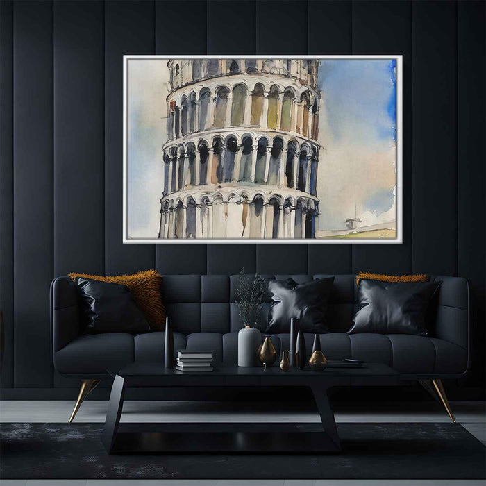 Watercolor Leaning Tower of Pisa #129 - Kanvah