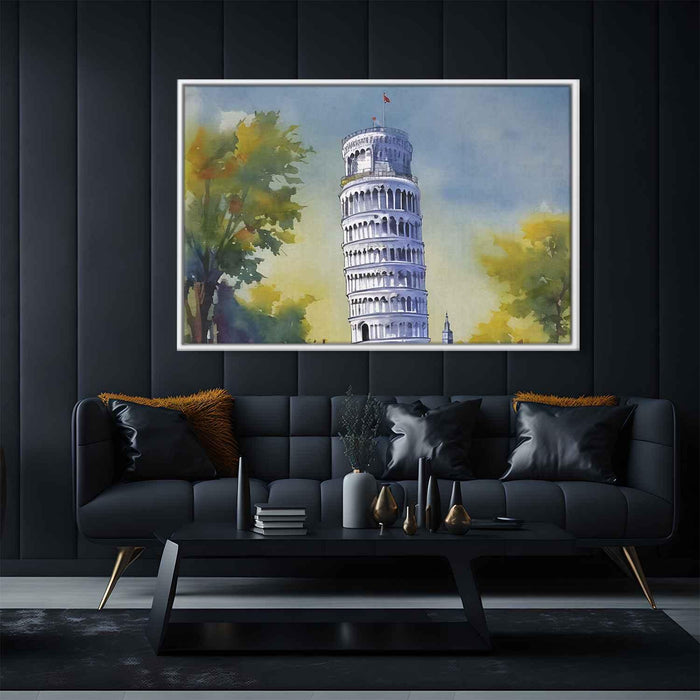 Watercolor Leaning Tower of Pisa #137 - Kanvah