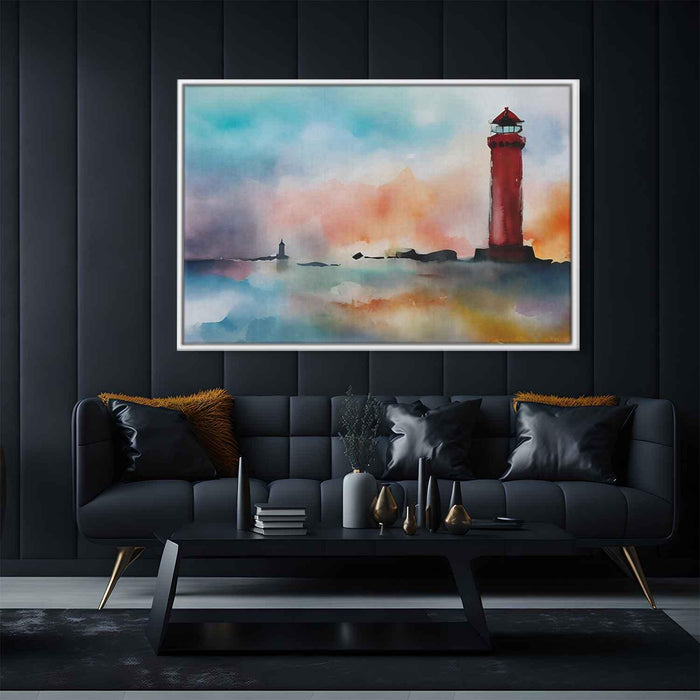 Watercolor Lighthouse #125 - Kanvah