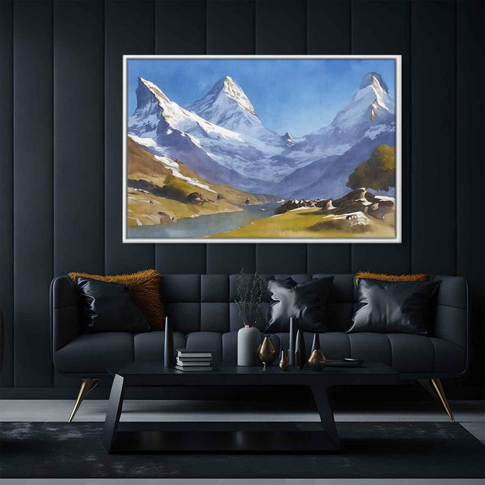 Watercolor Matterhorn #104 - Kanvah