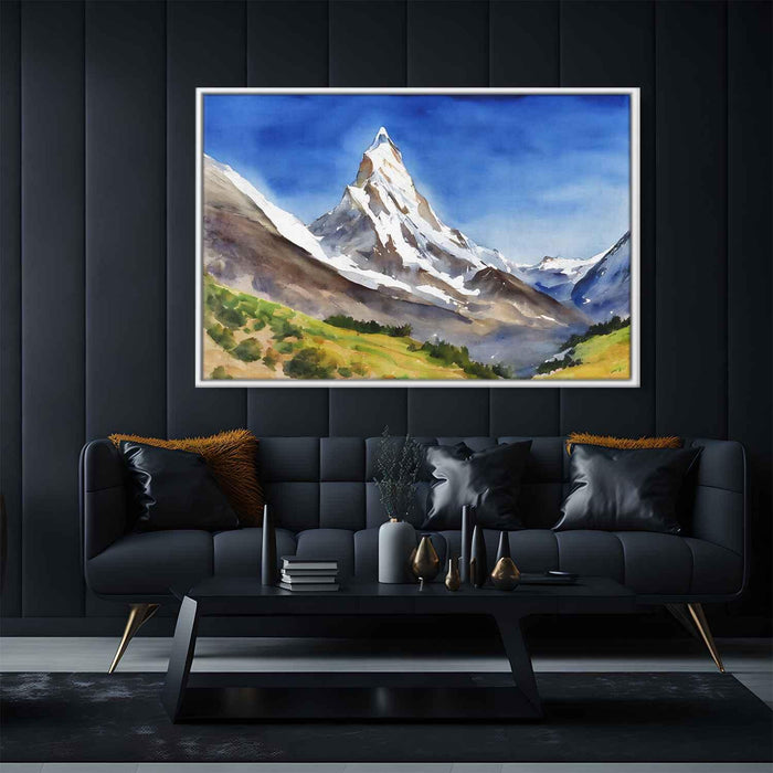 Watercolor Matterhorn #116 - Kanvah