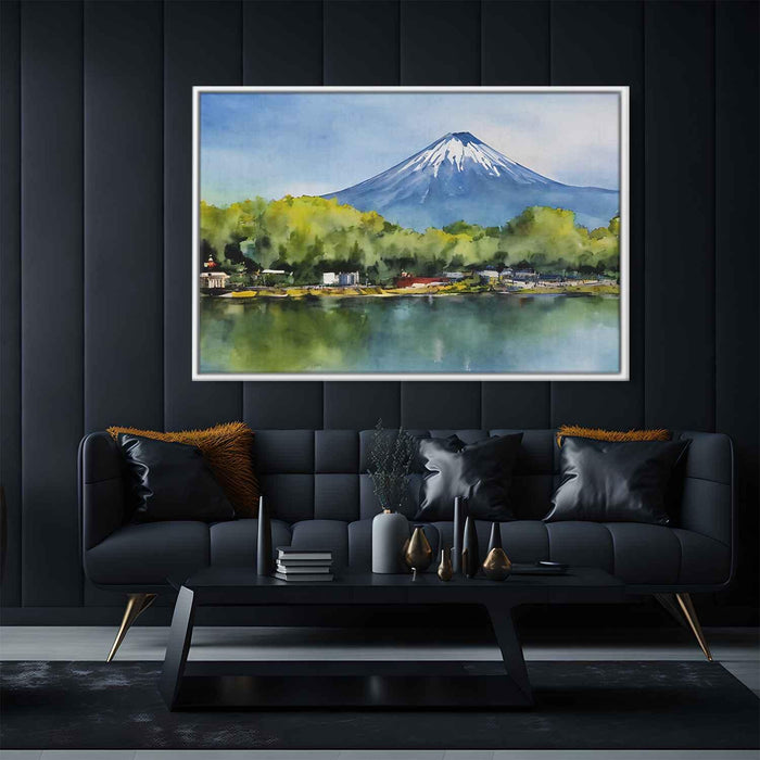 Watercolor Mount Fuji #129 - Kanvah